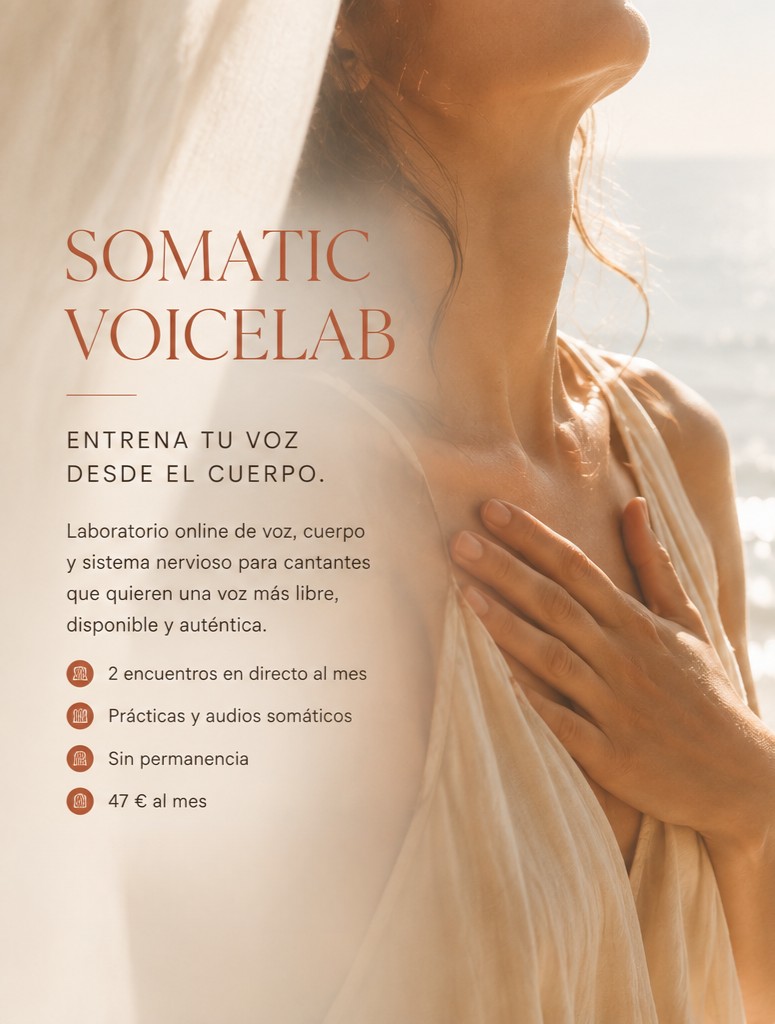 Somatic VoiceLab — entrena tu voz desde el cuerpo